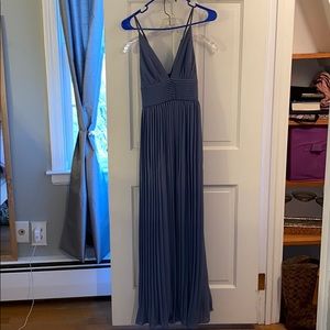 Lulus Periwinkle Long Dress Size S Worn Once